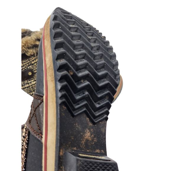 Sorel Tofino Boots Womens 9 Faux Fur Waterproof Winter Snow NL2388-231 Gorpcore - Picture 5 of 16